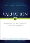 Valuation : Measuring and Managing the Value of Companies - eBook