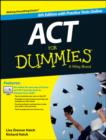 ACT For Dummies, with Online Practice Tests - Book