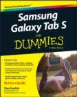 Samsung Galaxy Tab S For Dummies - eBook