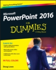 PowerPoint 2016 For Dummies - Book