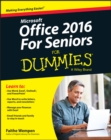 Office 2016 For Seniors For Dummies - Book