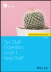 Tax Staff Essentials, Level 1 : New Staff - Book