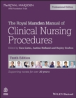 The Royal Marsden Manual of Clinical Nursing Procedures, Professional Edition - Book