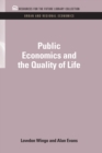 Public Economics and the Quality of Life - eBook
