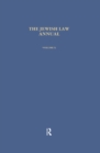 Jewish Law Annual (Vol 10) - eBook