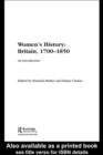Women's History, Britain 1700-1850 : An Introduction - eBook