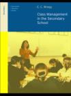 Class Management in the Secondary School - eBook