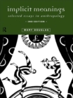 Implicit Meanings : Selected Essays in Anthropology - eBook