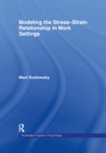 Modelling the Stress-Strain Relationship in Work Settings - eBook