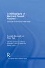 A Bibliography of Bertrand Russell : Volume I: Separate Publications, 1896-1990 - eBook
