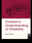 Children's Understanding of Disability - eBook