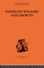 Papers on Welfare and Growth - eBook