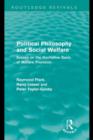 Political Philosophy and Social Welfare (Routledge Revivals) : Essays on the Normative Basis of Welfare Provisions - eBook