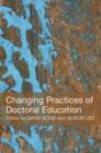 Changing Practices of Doctoral Education - eBook