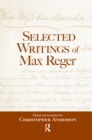 Selected Writings of Max Reger - eBook