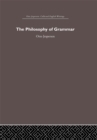 The Philosophy of Grammar - eBook