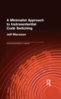 A Minimalist Approach to Intrasentential Code Switching - eBook