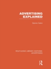 Advertising Explained - eBook