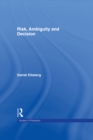 Risk, Ambiguity and Decision - eBook