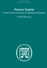 Finance Capital : A study in the latest phase of capitalist development - eBook