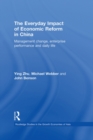 The Everyday Impact of Economic Reform in China : Management Change, Enterprise Performance and Daily Life - eBook