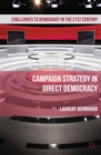 Campaign Strategy in Direct Democracy - eBook
