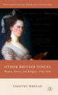 Other British Voices : Women, Poetry, and Religion, 1766-1840 - Book