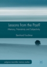 Lessons from the Past? : Memory, Narrativity and Subjectivity - Book
