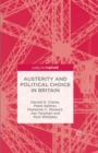 Austerity and Political Choice in Britain - eBook