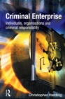 Criminal Enterprise - Book
