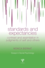 Standards and Expectancies : Contrast and Assimilation in Judgments of Self and Others - Book
