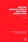 British Agriculture in the First World War (RLE The First World War) - Book