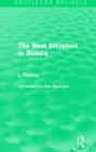 The Real Situation in Russia (Routledge Revivals) - Book