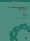 British Freemasonry, 1717-1813 Volume 4 - Book