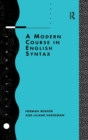 A Modern Course in English Syntax - Book