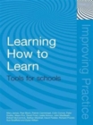 Learning How to Learn : Tools for Schools - Book