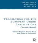 Translating for the European Union Institutions - Book