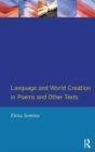 Language and World Creation in Poems and Other Texts - Book