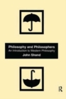 Philosophy and Philosophers : An Introduction to Western Philosophy - Book