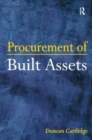 Procurement of Built Assets - Book