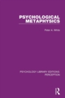 Psychological Metaphysics - Book
