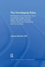 The Chrodegang Rules : The Rules for the Common Life of the Secular Clergy from the Eighth and Ninth Centuries. Critical Texts with Translations and Commentary - Book