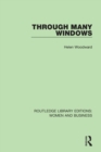 Through Many Windows - Book