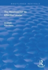 The Headteacher as Effective Leader - Book