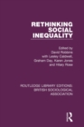 Rethinking Social Inequality - Book
