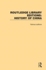 Routledge Library Editions: History of China - Book
