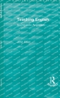 Teaching English : A Linguistic Approach - Book