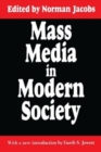 Mass Media in Modern Society - Book