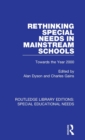 Rethinking Special Needs in Mainstream Schools : Towards the Year 2000 - Book