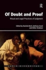 Of Doubt and Proof : Ritual and Legal Practices of Judgment - Book